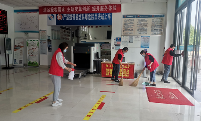 九江長運(yùn)  開展“文明健康始于心 黨員先鋒踐于行”主題黨日活動(dòng)