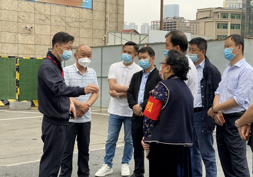 市政集團安監(jiān)部督導長運物業(yè)安全生產(chǎn)及疫情防控工作