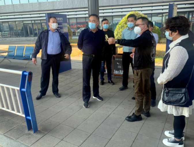 吉安公交：?吉安市政協(xié)領導調研高鐵公交西站