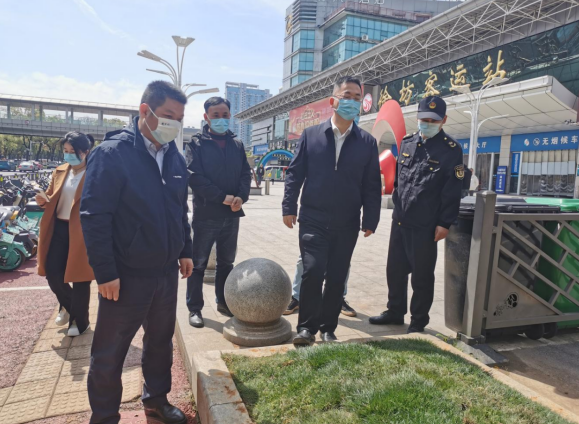 都市城際公交：青云譜區(qū)政府領(lǐng)導督查徐坊客運站文明創(chuàng)建工作