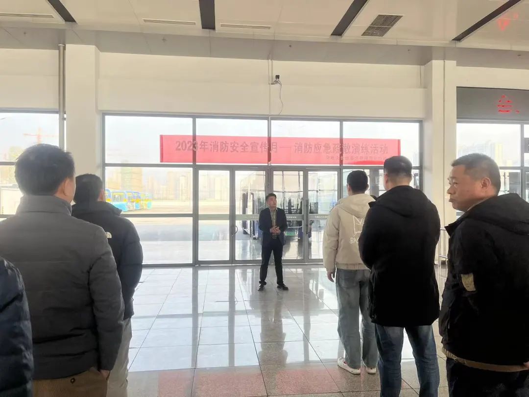 馬鞍山長客：開展冬季消防知識講座、消防應(yīng)急演練