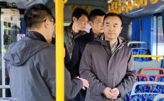 劉磊、占梁一行赴馬鞍山長客調(diào)研