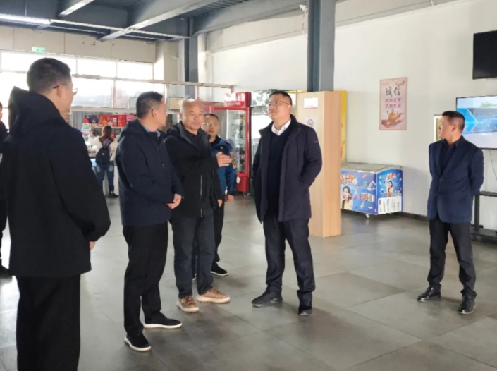 九江長運：永修縣領(lǐng)導(dǎo)檢查永修汽車站安全工作