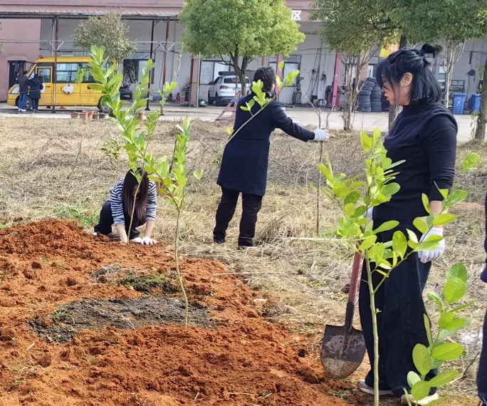 企業(yè)文化 || 鷹潭長(zhǎng)運(yùn)?：開(kāi)展植樹(shù)節(jié)活動(dòng) 共建綠色家園