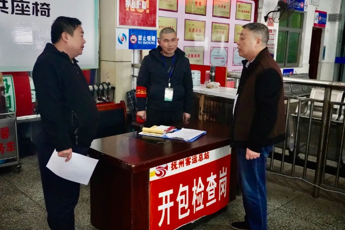 撫州長(zhǎng)運(yùn)：開展“清明”節(jié)前安全督導(dǎo)工作